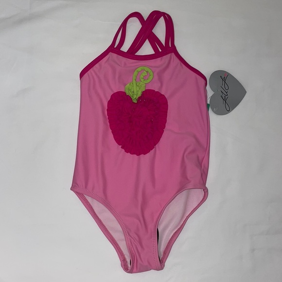 Pink Strawberry Suit - Picture 1 of 4